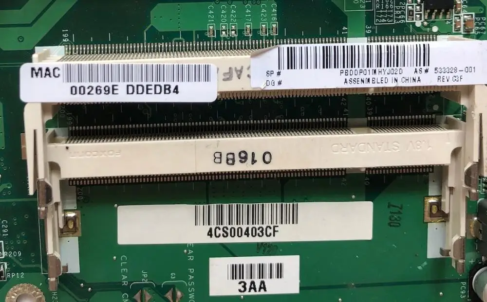 533328-001 для hp павильон MS200 MS206 MS228 AIO настольная материнская плата DA0ZN1MB6C0 материнская плата полностью протестировано
