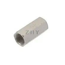 3/" PT Famale резьба серебристый металлический односторонний обратный клапан