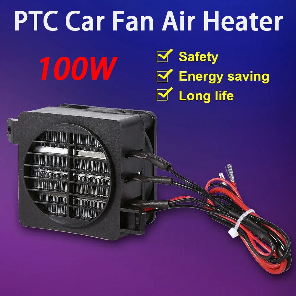 12V 100W Car Vehicle Heating Heater Hot Fan Driving Defroster Demister