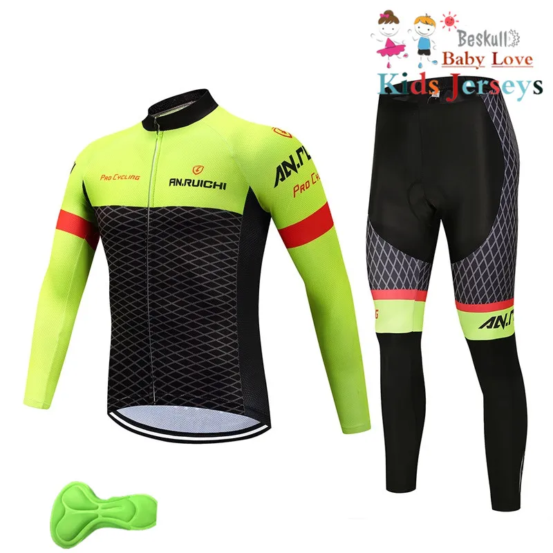 

2020 new Trekking Children Spring Cycling Clothing Wear Bike MTB Jerseys Breathable kids Cycling Jersey Sets Ropa bicicleta