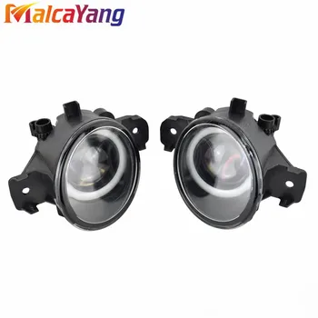 

2x Fog Lamp Assembly Super Bright Angeleye LED Fog Light For Renault CLIO 2/3 LAGUNA MODUS ESPACE 4 GRAND MODUS WIND 2001-2015
