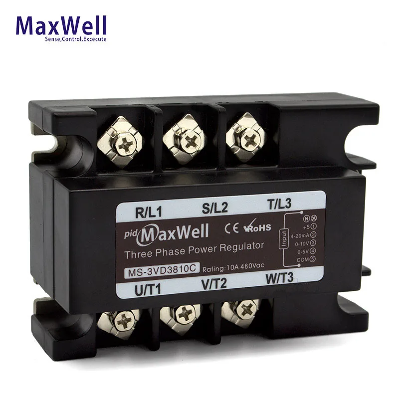 

automatic 4-20ma control three phase scr power voltage regulator