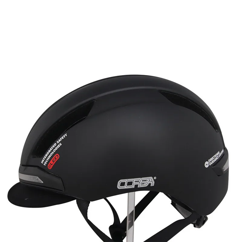 Велосипедный «умный» шлем PC+ EPS спортивный защитный шлем с интеллектуальными светодиодными лампами для детей велосипед Скутер катание Helmts 52-58 см