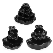 Керамическая курильница для благовоний, конусная горелка для офиса, домашний декор