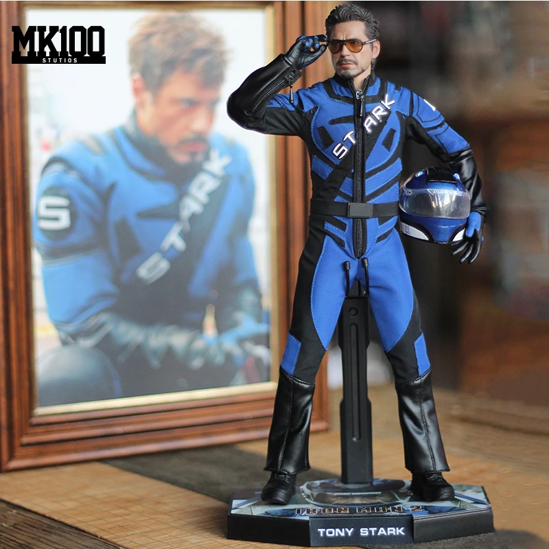 トニーレーシングヘルメット スケール1 6 日曜大工のアクションフィギュア用12インチ服 アイアンマン トニー Action Figures Aliexpress
