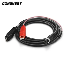 Shimano/Daiwa электрические Рыболовная катушка соединительная линия кабель питания подключение аккумулятора линия электрические катушки шнур питания 280 см 9,18 футов