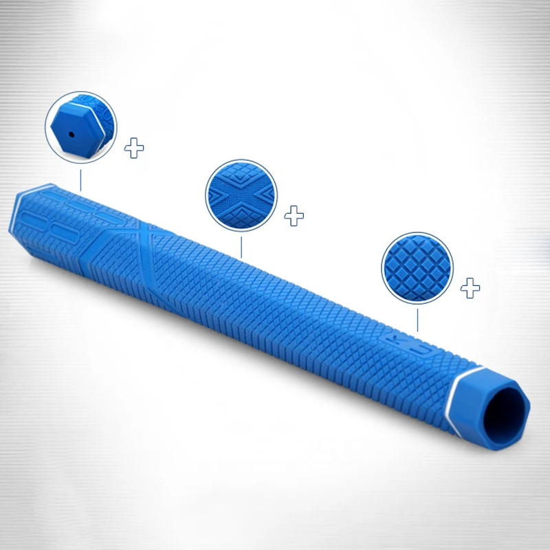 

Golf Club Hexagonal Rubber Grip Cover Aid Hand Feeling Swing Practice Training