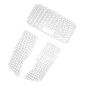 

3Pcs Car Crystal Clear Interior Map e Light Reading Light Cover for Toyota Prius 2010 - 2015