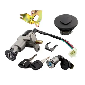 

Motorcycle New Switch Lock Key set For Chinese Scooter B08 B09 GY650 125 Moped Parts Accessory
