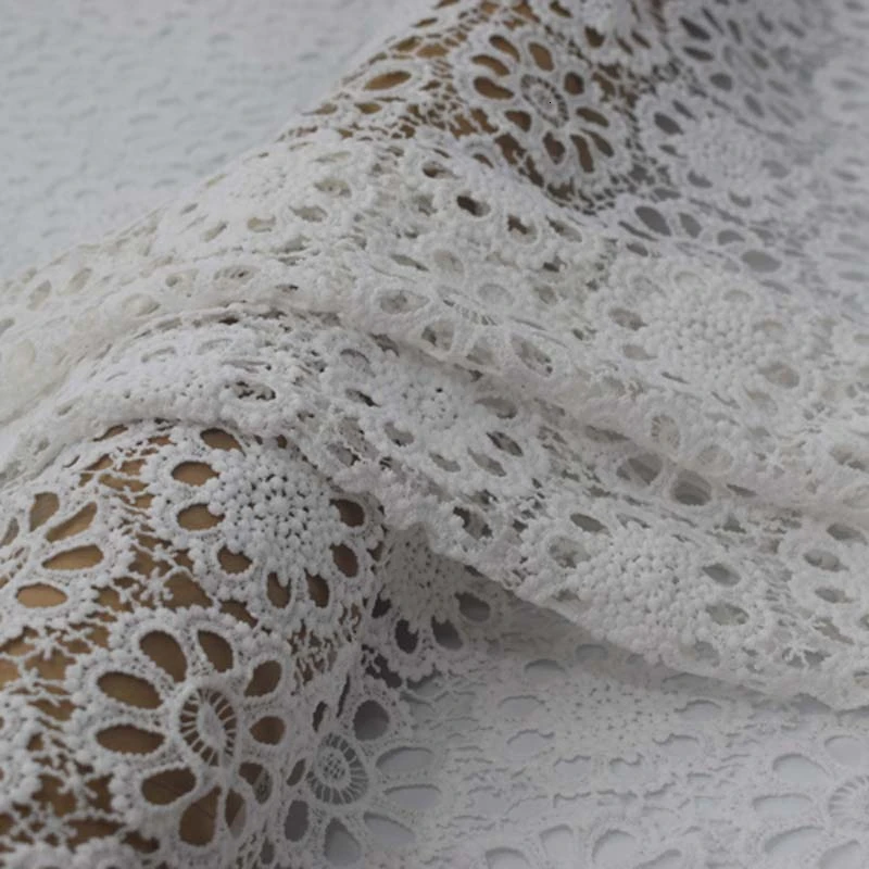 Белая кружевная вышивка бутон шелковая ткань для платья Тяни Базен riche getzner tissu african tissus telas для قمش ش
