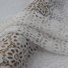 Белая кружевная вышивка бутон шелковая ткань для платья Тяни Базен riche getzner tissu african tissus telas для قمش ش