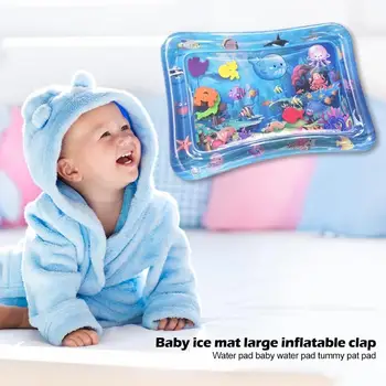 

Baby Kids water play mat Inflatable Infant Tummy Time Playmat Cartoon Toddlers for Baby Fun Activity Play Center Dropshipping