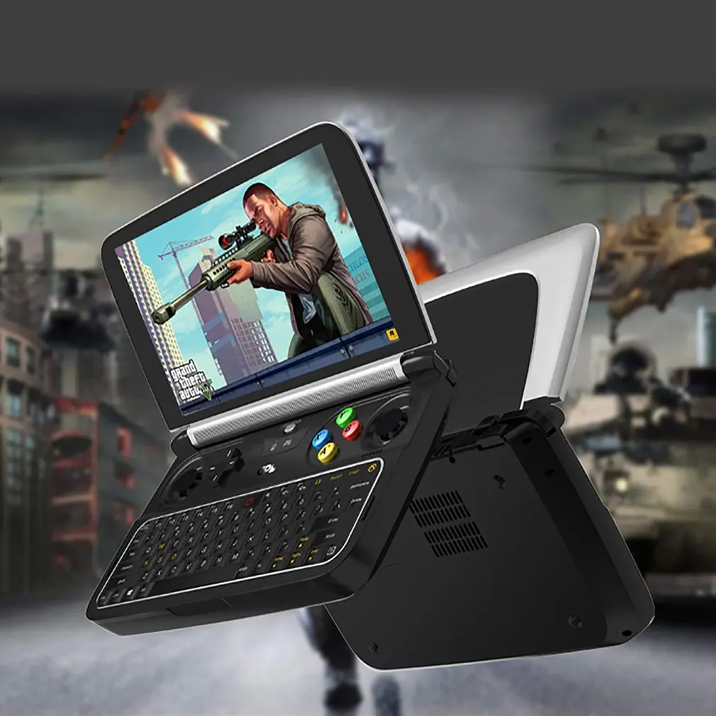 GPD Win2 геймпад ручной 6 "Игровая консоль 8 ГБ + 128 ГБ/256 г четырехъядерный двухдиапазонный сенсорный экран мини-ноутбук