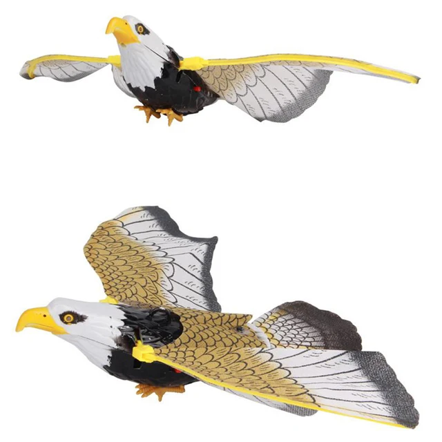 1 Százalék Fényű Madárriasztó Lógó Sas Zenei Repülő Madárhús Kertjével - Image 6