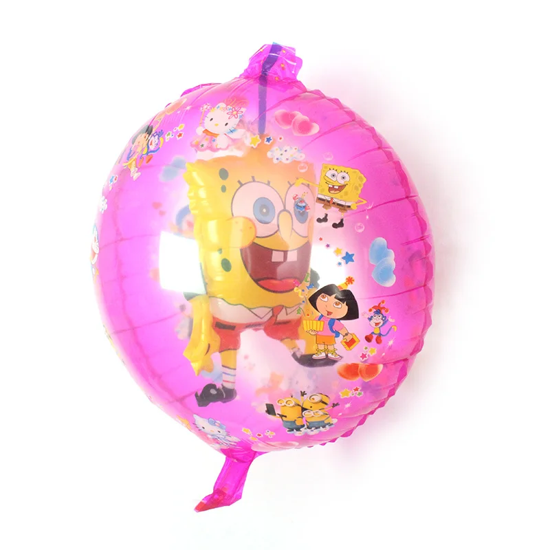 18 дюймов милый мультфильм spongebob мяч в шары Декорации С Днем Рождения Подарок для