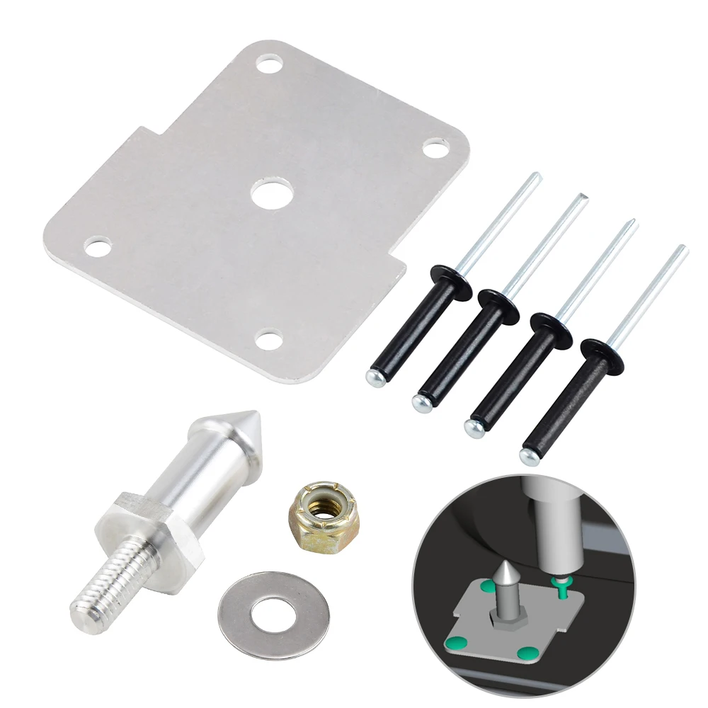 Комплект для ремонта сломанного сиденья Peg Post ATV Seat Pin Polaris Ranger 400 500 Crew 570 700 800 XP 4x4