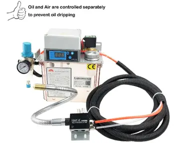 

Electric metalworking coolant pump oil mist metal cutting cooling CNC engraving router cooler PLC Oil Air controlled separatel
