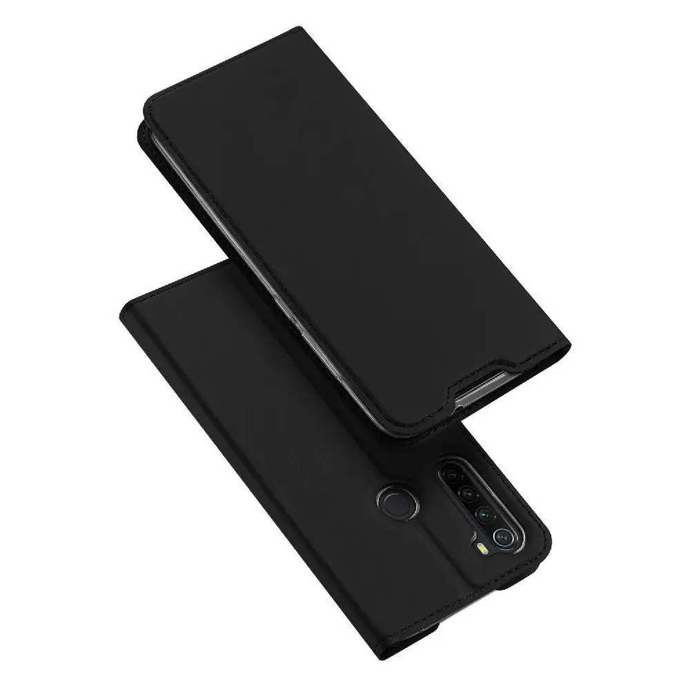 GloryStar для Redmi NOTE 8 чистый цвет кожаный защитный чехол для телефона чехол для мобильного телефона с отделением для карт кронштейн
