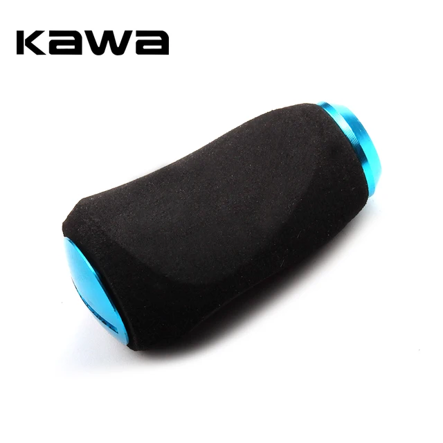 KAWA Fishing Handle Knob EVA Knob For Bait Casting and Spinning Reel for Bearing 7*4*2.5mm Fishing Reel Handle Accessory Blue