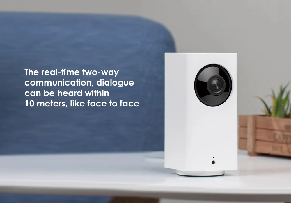 Xiaomi Mijia Dafang умные камеры 1080P WiFi IP 120 градусов широкоугольная ИК камера ночного видения Беспроводное управление приложением для Android IOS