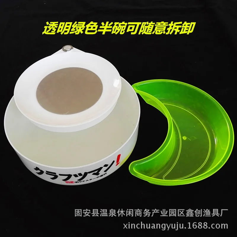

New Style Strong Magnetic Bait Pulling Disc All-Magnetic Powder Bubble Fishing Bait Box Athletic Fishing Box er liao pen