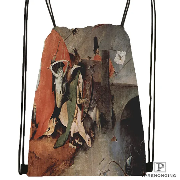 Drawstring Backpack Индивидуальная Соблазнительная походная сумка на шнурке для мужчин и женщин, милый рюкзак для детей(черная спинка) 31x40 см#180531-01-16 - Цвет: Drawstring Backpack