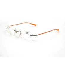 Очки для близорукости с оптическим рецептом, квадратные очки без оправы, близорукие очки, очки с кошачьими глазами-1~-6 L3