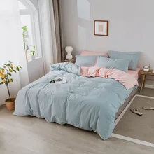 Alanna, модный Комплект постельного белья, чистый хлопок, двухсторонний узор, простая простыня, пододеяльник, наволочка, 4-7 шт