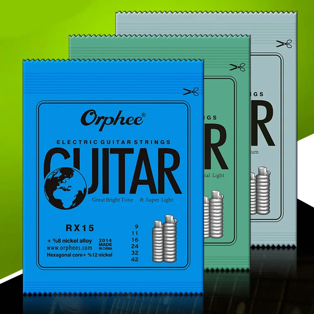 Orphee металлические Струны для электрогитары