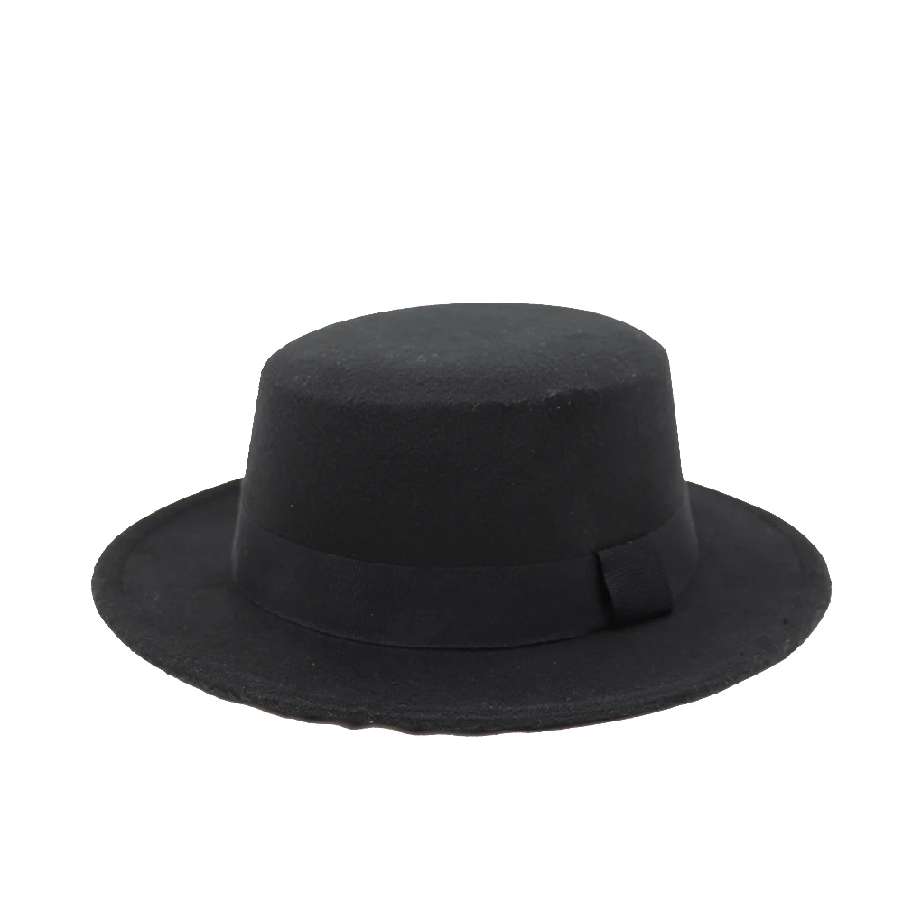 Winter Autumn Imitation Woolen Women Men Ladies Fedoras classic Jazz Hat European American Round Caps Bowler Hats Feminino Gorra