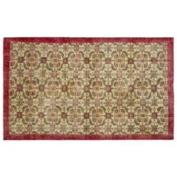 

Handmade Natural Vintage Turkish Area Rug 176x291 Cm-5'9''X9'7''