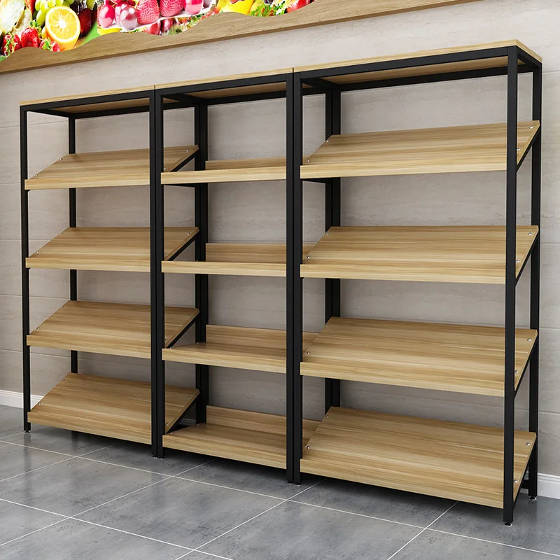 

Customizable Supermarket Shelf Storage Shelf Cake Wine Showing Stand a Complete Range of Specifications Makeup Product Cabinet S