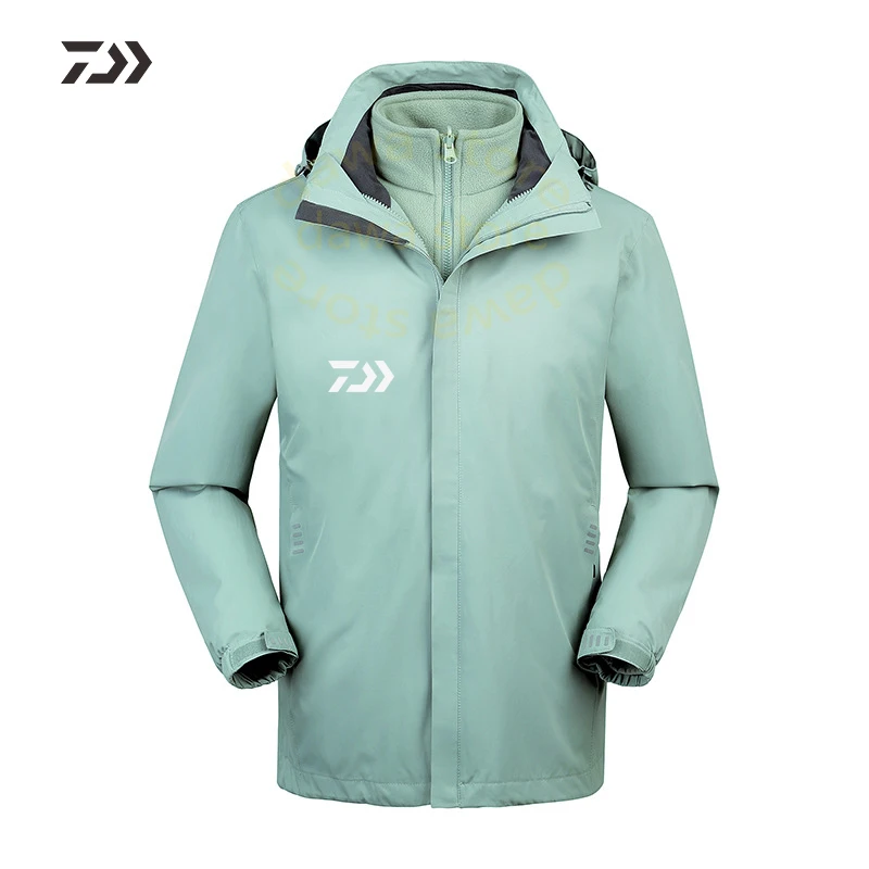 

Daiwa Autumn Winter Fishing Jacket Waterproof Keep Warm Windproof Outdoor Sports Fishing Shirt Men Clothes For Winter Shitr