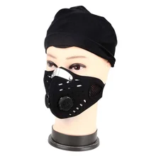 Outdoor Anti-DUST หน้ากากขี่จักรยาน Anti-pollution เครื่องกรองอากาศ Breathable จักรยานจักรยานขี่จักรยานหน้ากากใบหน้า ...(China)