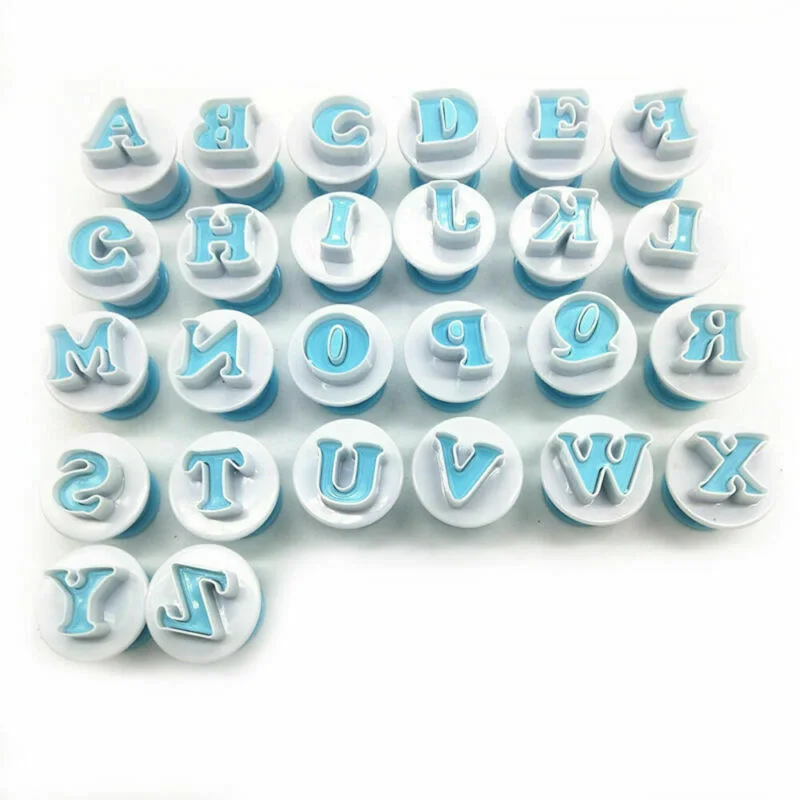Печенье формы печенья торт украшения для кексов помадные буквы алфавита|Формы