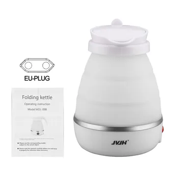 

Stainless Steel Electric Kettle Tea Pot Double Layers Scald Proof Kettle Power-off Protection Water Boiler Teapot fast boiling60