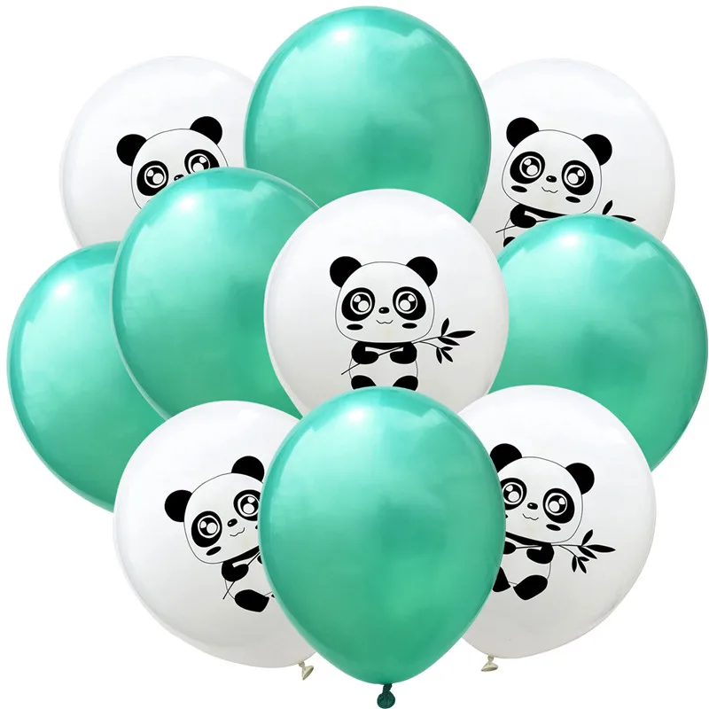 

10Pcs/Set 12inch Cute Panda Balloons Agate Balloons Latex Confetti Balloon For Kids Children's Day Party Decoration Toys Balloon