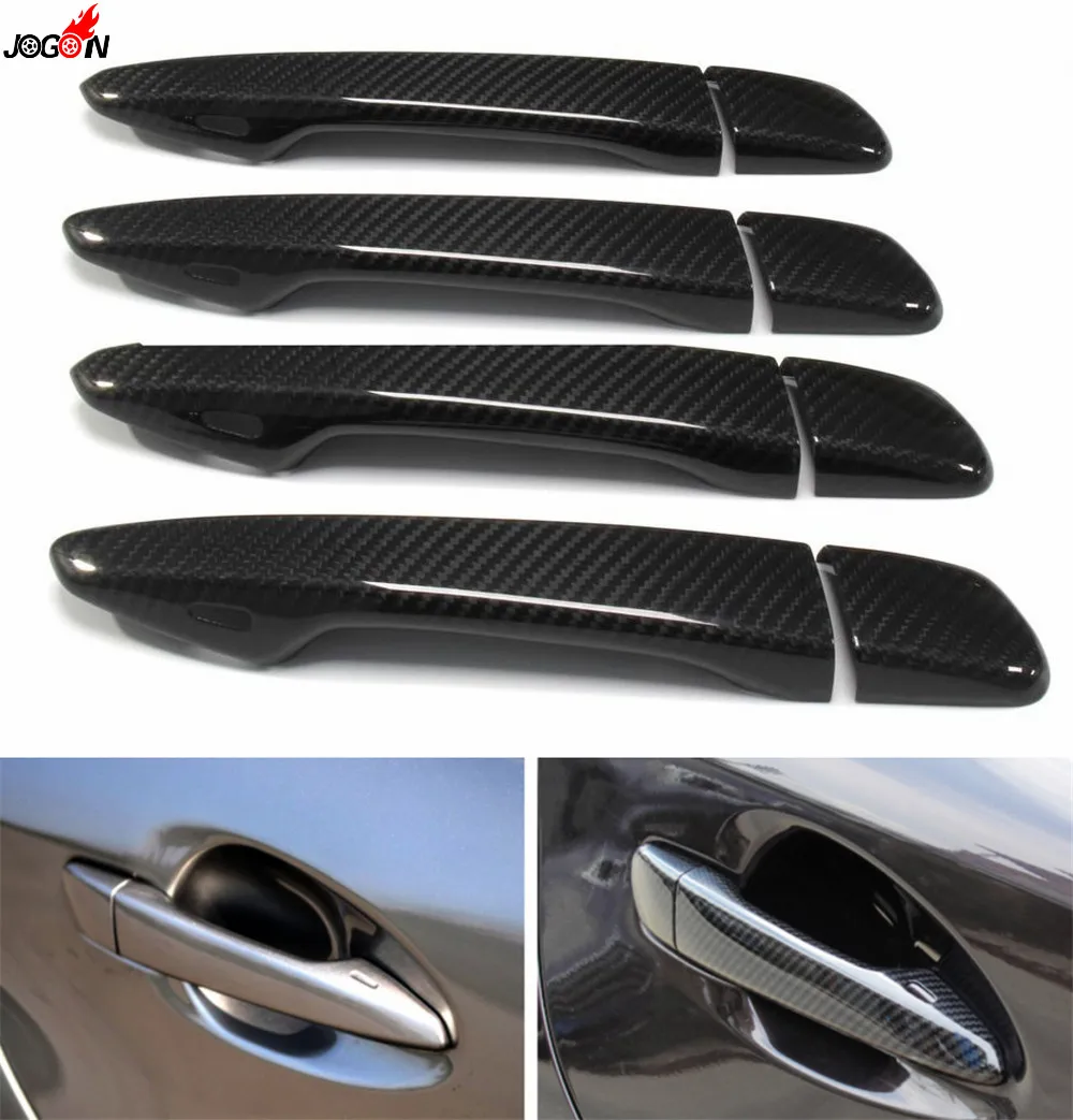 Крышка ручки двери из углеродного волокна для Lexus CT200h ES IS GS RX ES250 ES300 ES350 IS250 IS300 IS350