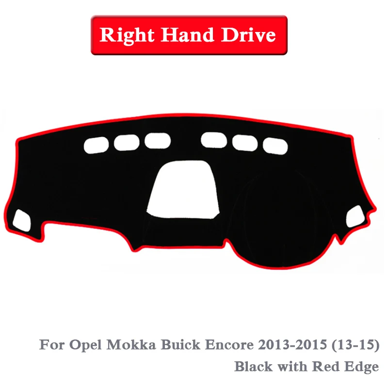 Car Styling Dashboard Protective Mat Shade Cushion Pad Interior For Opel Mokka Buick Encore 2013- LHD&RHD Auto Accessory
