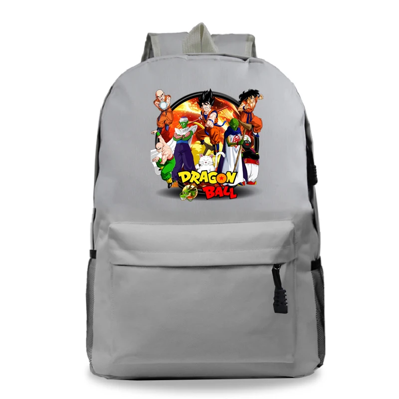 6 Рюкзак Mochila dragon ball для мальчиков и девочек, детские школьные сумки для учеников, Книжная сумка, детские школьные рюкзаки, подарок - Цвет: 6