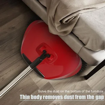 

Sweeping Machine Push Type Hand Push Magic Broom Dustpan Handle Household Cleaning Package Hand Push Sweeper mop