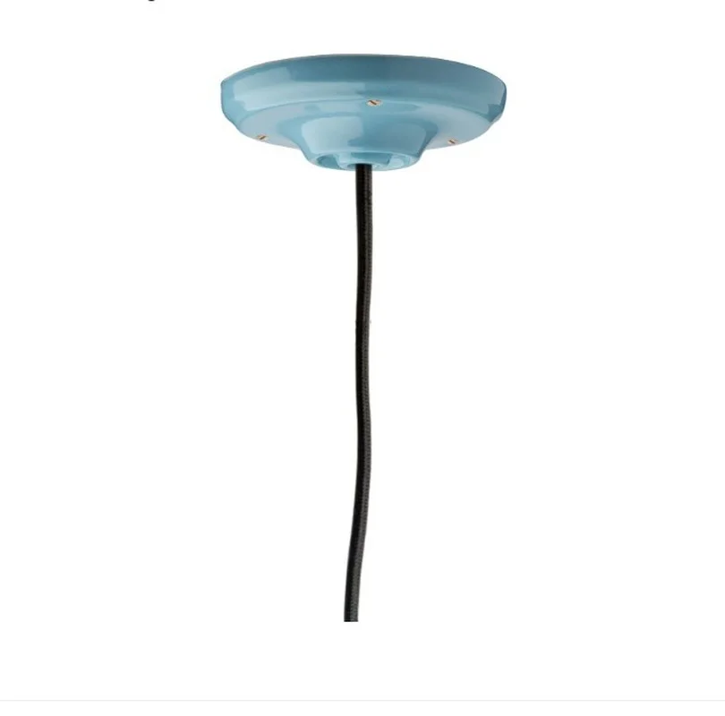 Holder Rose Hook Plate Lamp Light Fitting Chandelier Retro Vintage Ceiling Ceramics Plate lamp bulb holder lamp holder lamp base