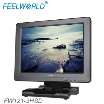 

Feelworld Official Store 12.1" 800x600 Broadcast HD Monitor with 3G HD-SDI HDMI Composite Component Input FW121-3HSD