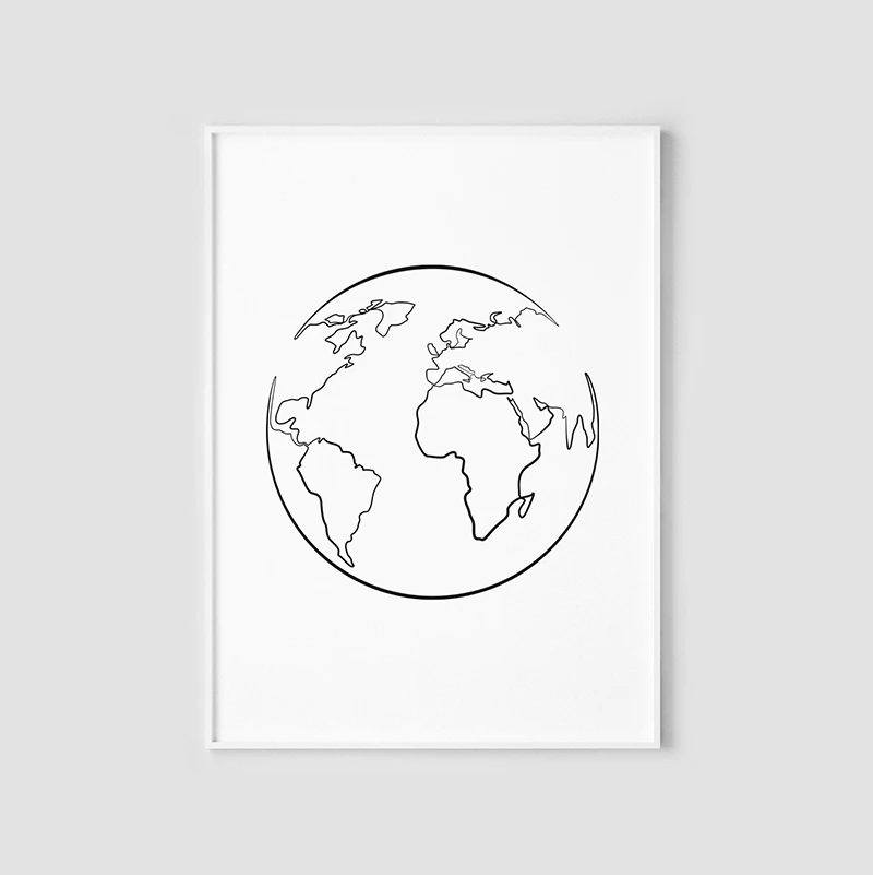 Earth One Line Drawing Print Printable Wall Art World Map Continuous Single Line Art Abstract Planet Prinette Minimalist Art Painting Calligraphy Aliexpress Earth One Line Drawing Print Printable Wall Art World Map Continuous Single Line Art Abstract Planet Prinette Minimalist Art Painting Calligraphy Aliexpress