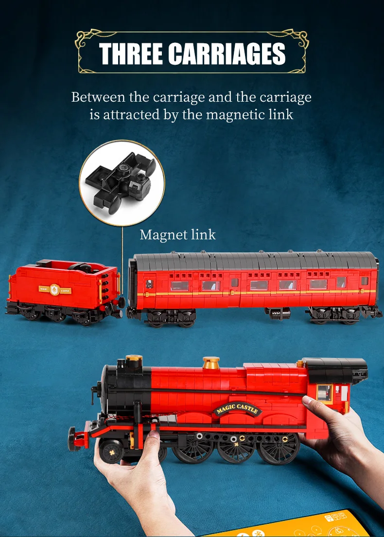 H092214ed1ce946e39f0ead03c540075dk Mold KING kreatywne prezenty świąteczne karuzela plac zabaw diabelski młyn ełk sanie montaż cegieł Kid edukacyjne do budowania zabawek