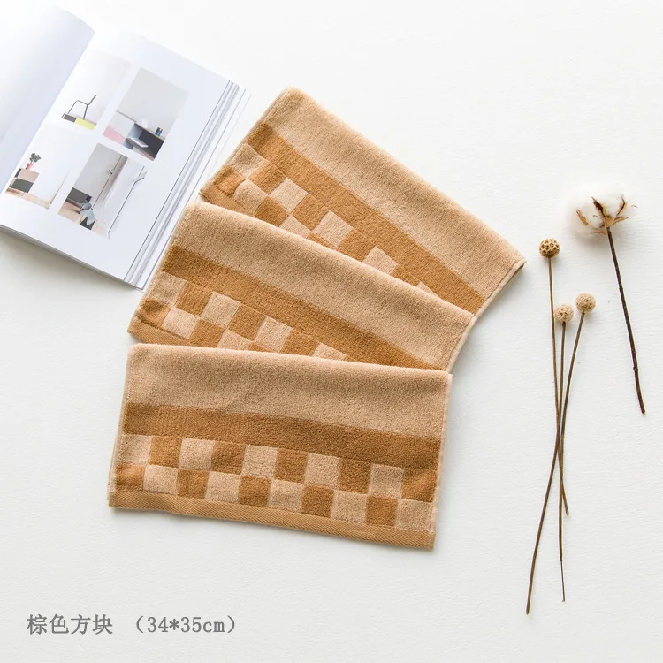  Baby Products Organic Colored Cotton Baby Towel Face Towel Baby Kerchief Children Face Towel Handke