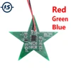 Набор «сделай сам», пятиконечная звезда, дыхсветильник свет, градиентная светодиодный ная светильник ка для рождественского паяльного обу... ► Фото 1/6
