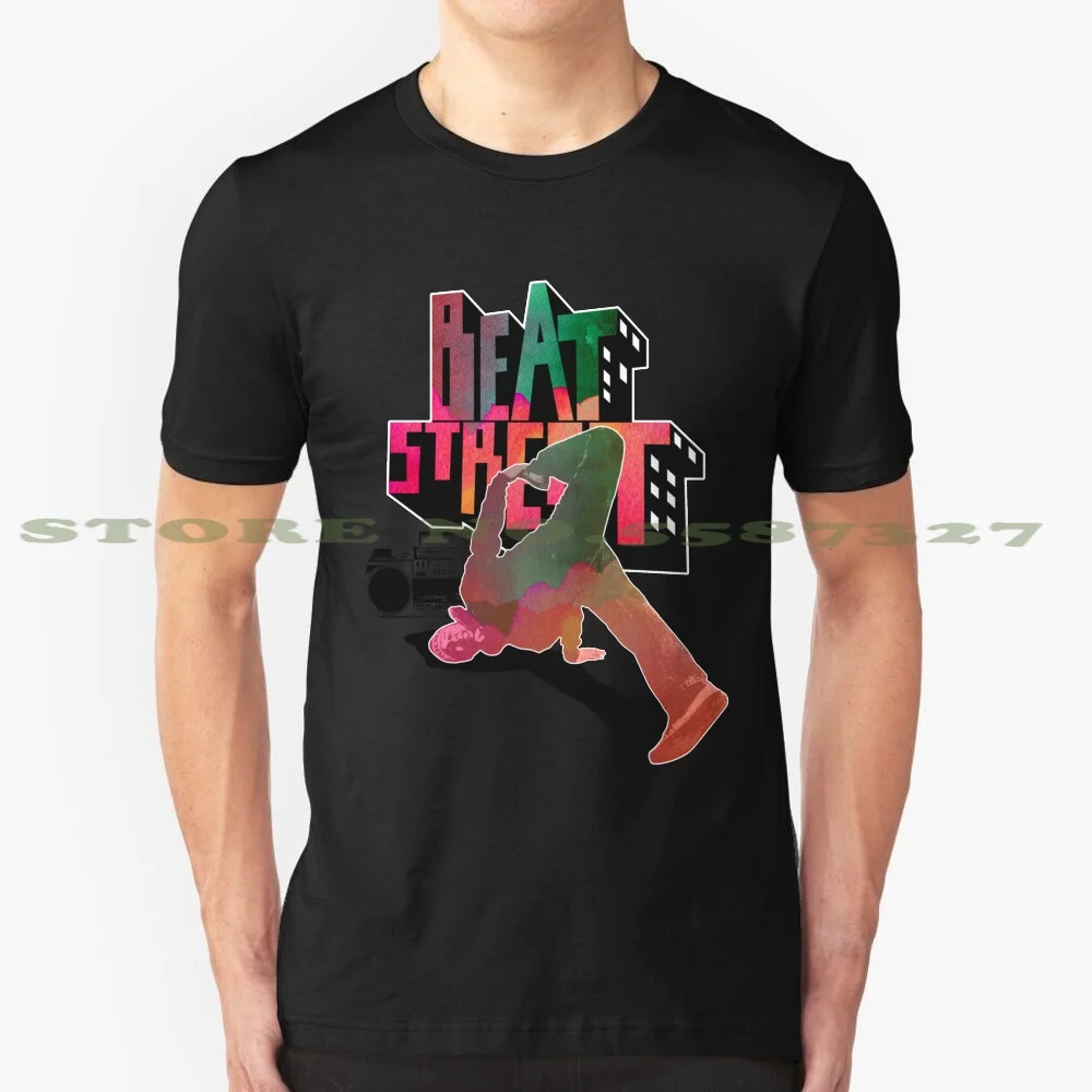 1980'S серия Beat Street Graphic на заказ забавная горячая Распродажа футболка Break Dance