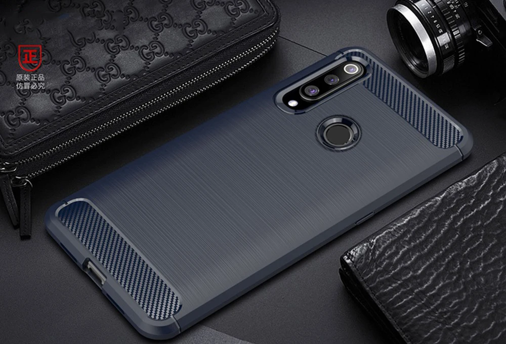 Для honor 9X9 X Премиум чехол из углеродного волокна противоударный чехол для телефона для huawei honor 9 X STK-LX1 чехол гибкий бампер
