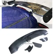 Подходит для карбоновых задних крыльев багажника спойлер для Honda Fit GK5 2013- автомобиля Стайлинг использования